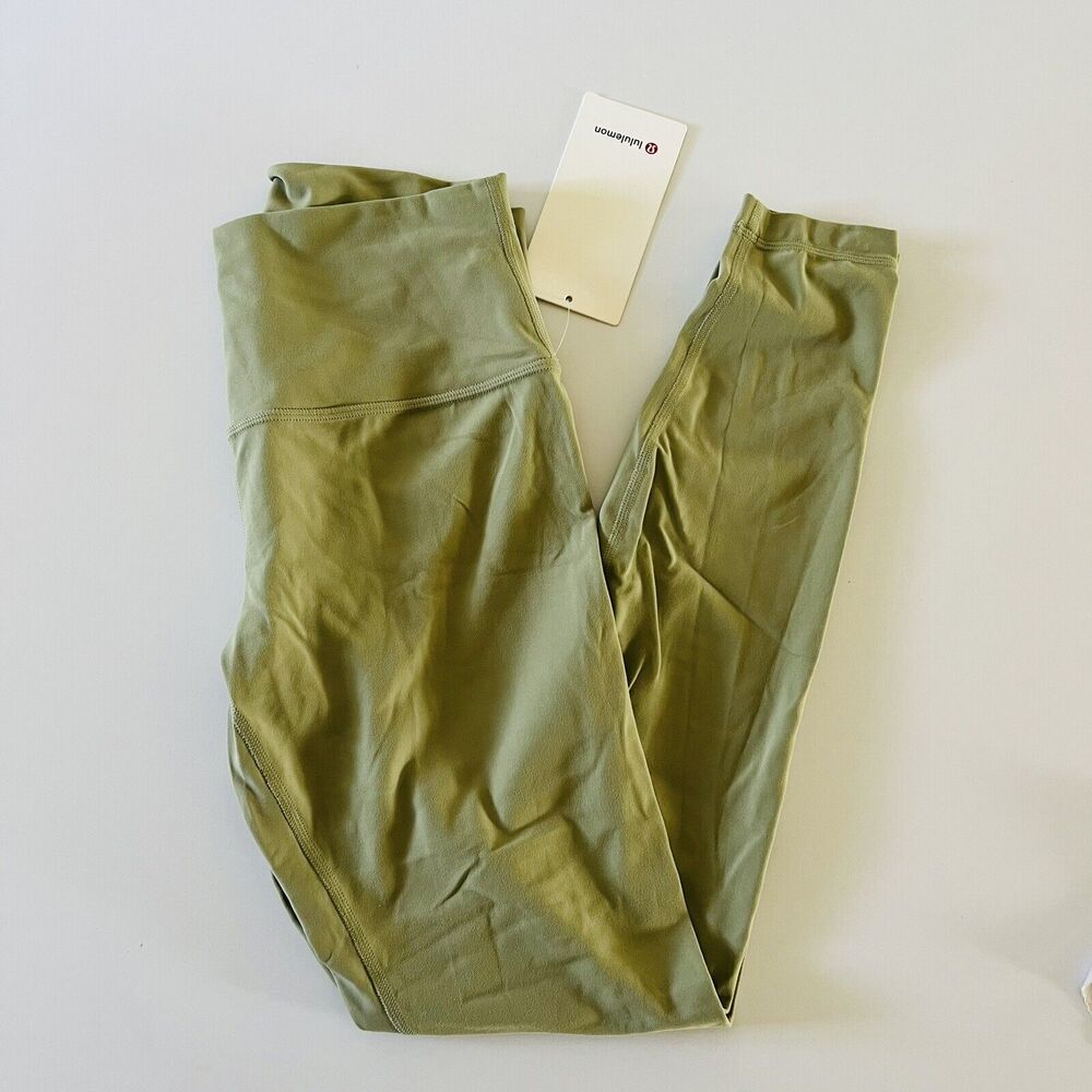 LULULEMON ATHLETICA Rosemary Green Align HR Pant 28" Leggings - US 8
